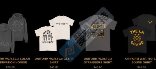 Weezer 摇滚乐队 商标/版权